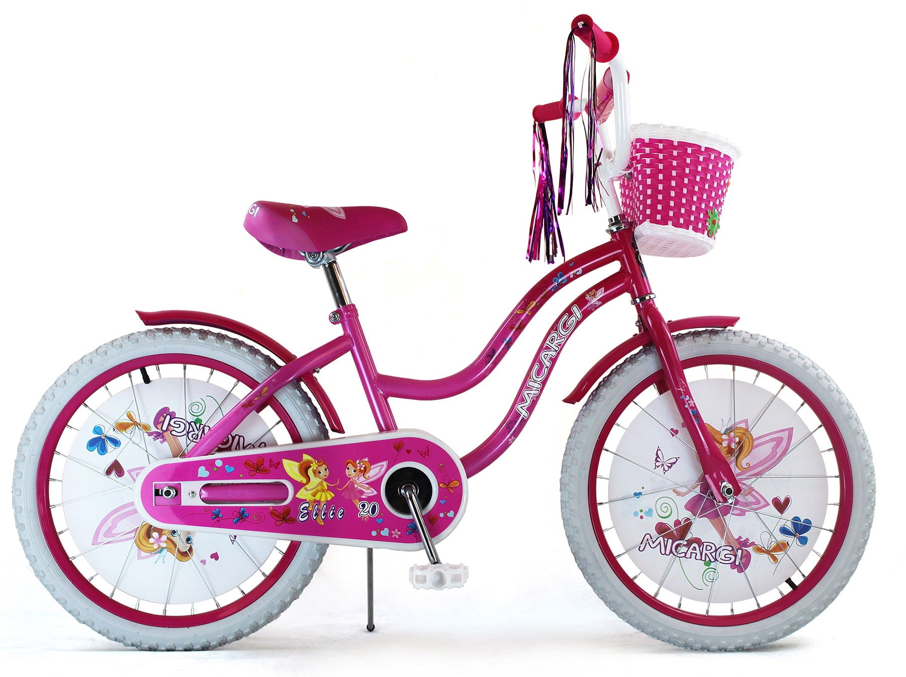 ELLIE-G-20-HPK-PK 20 in. Girls Bicycle. Hot Pink and Pink