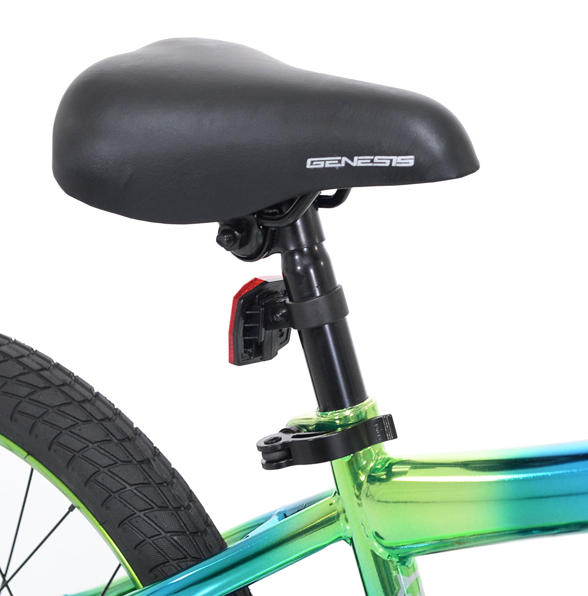 18 Glitch Boy's BMX Bike. Blue/Green