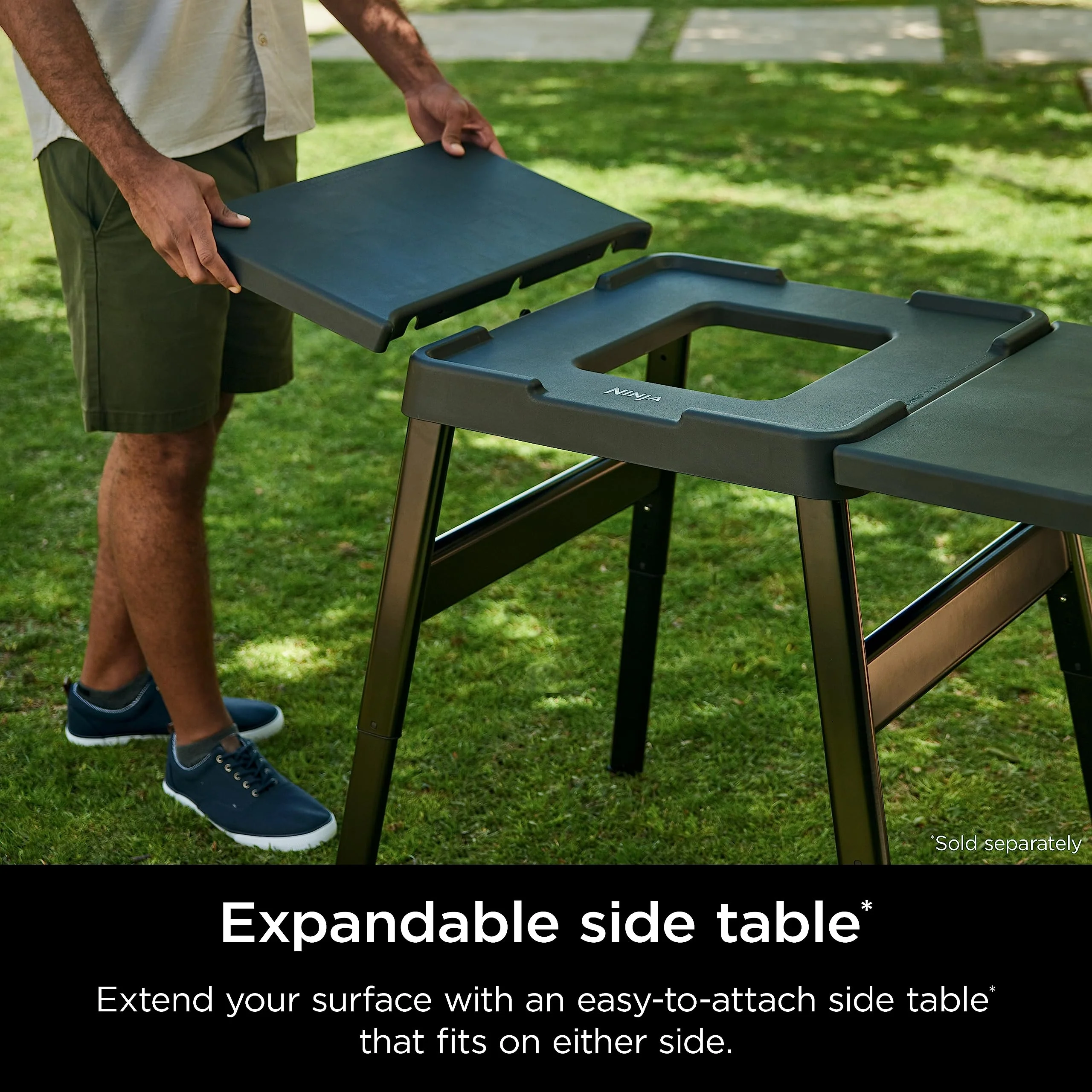 Ninja Adjustable Outdoor Stand. 26 x 34 x 34