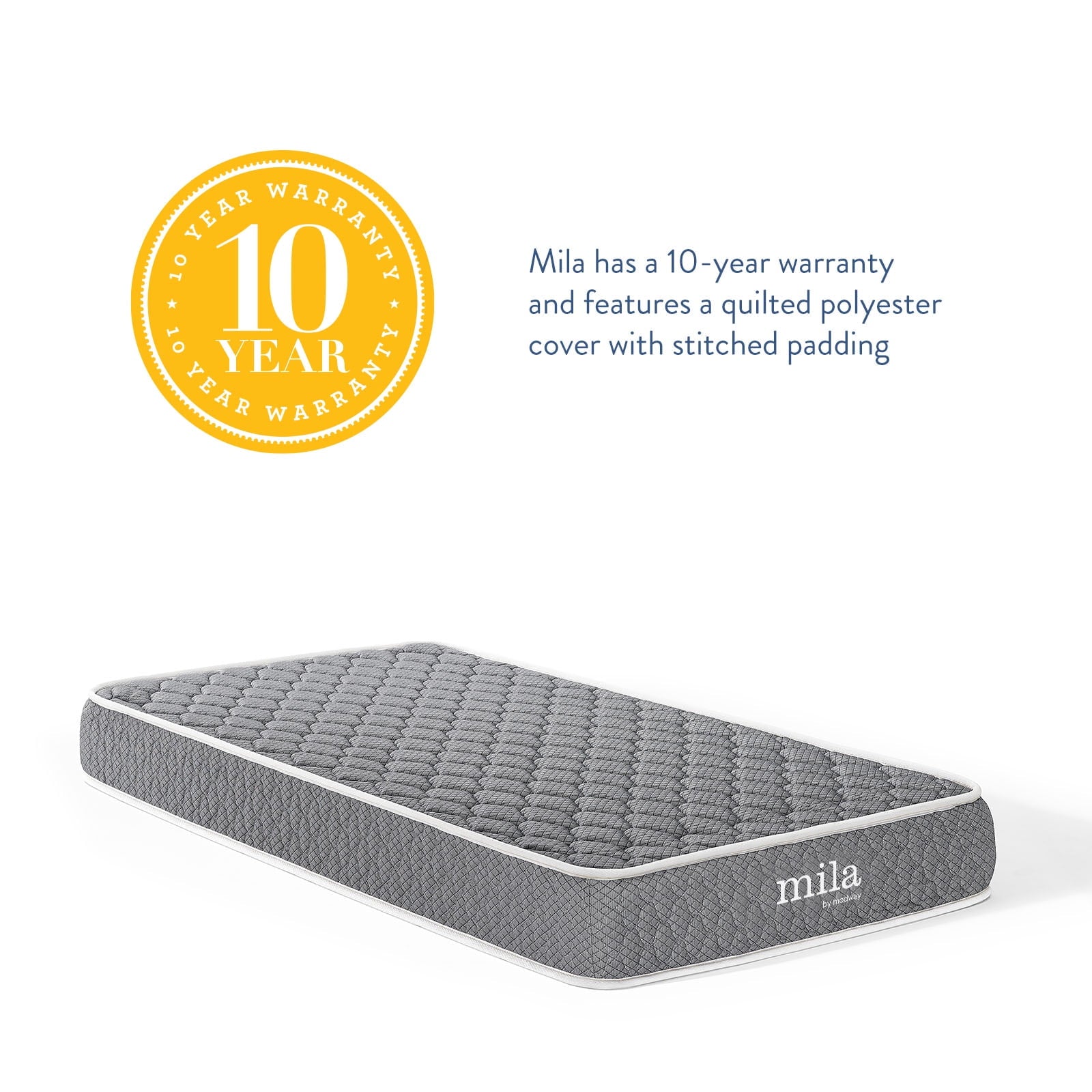 Mila Firm 8 Memory Foam Twin Mattress
