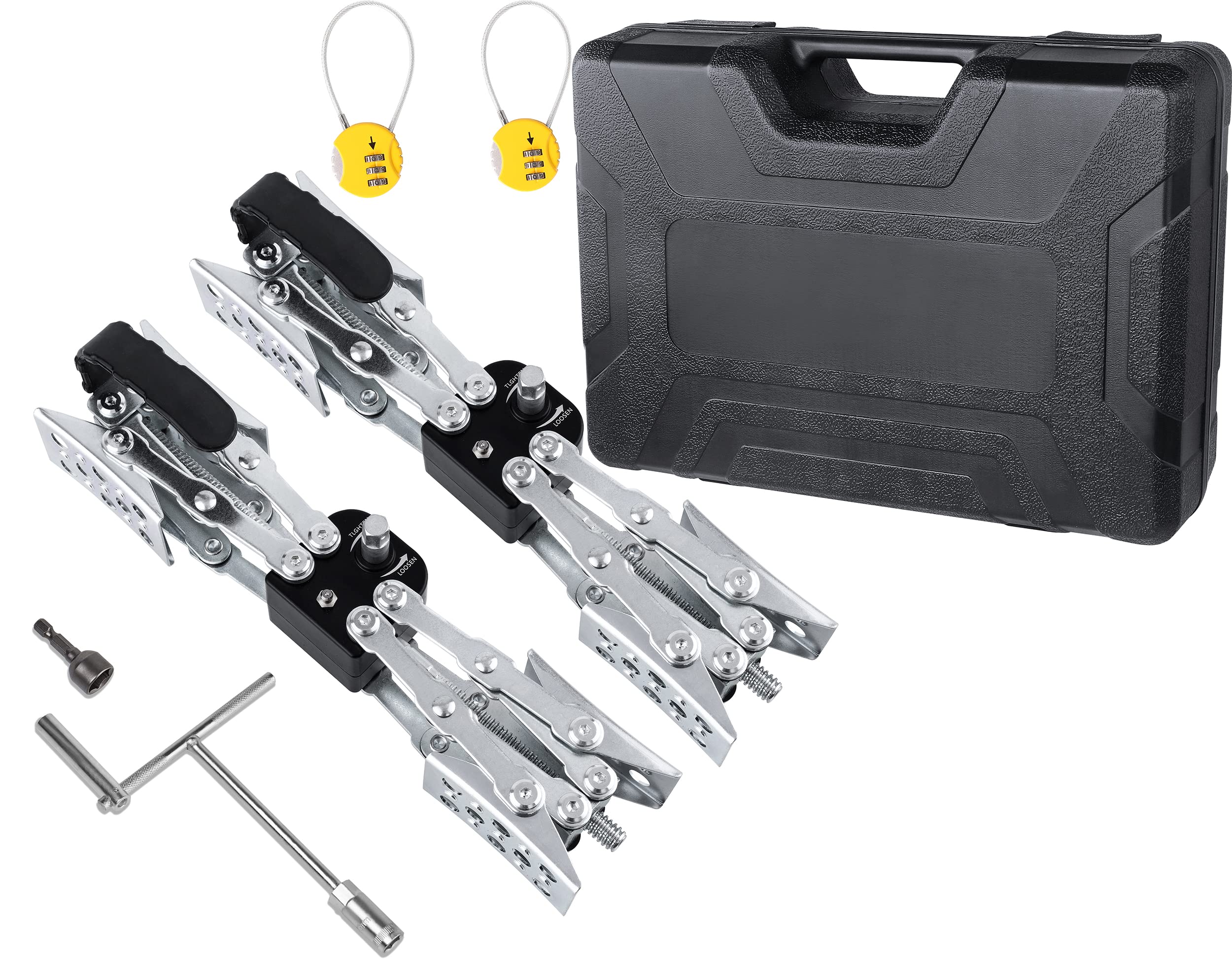 Maxchock 2 Pack X-Shaped RV Stabilizer Wheel Chock