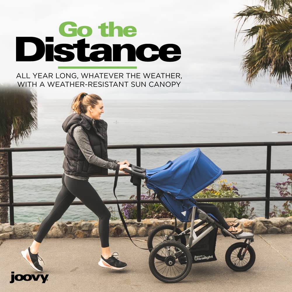 Joovy Zoom360 Ultralight Jogging Stroller Featuring High Child Seat