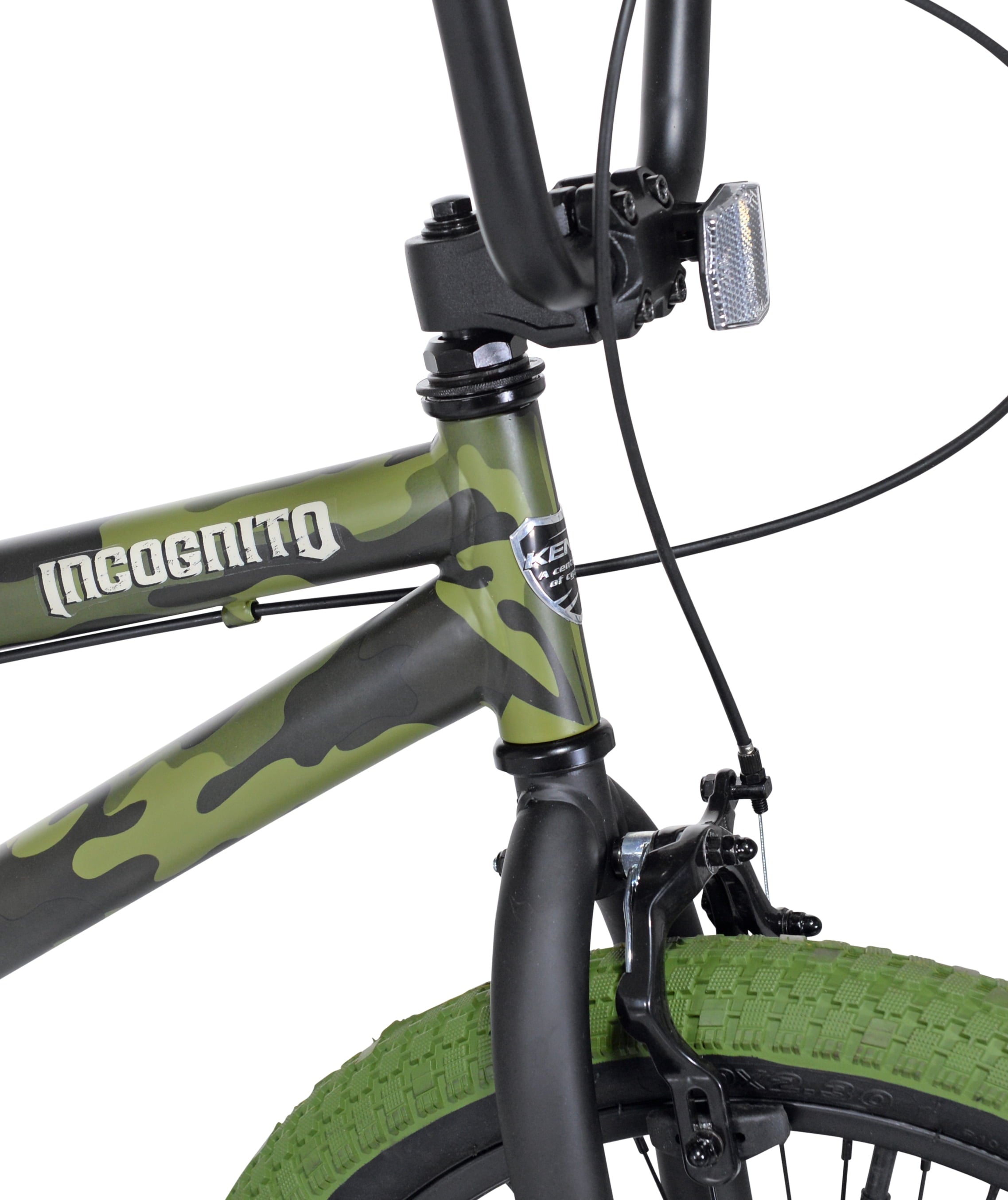 Bicycles 20 Incognito Boy's BMX Child Bicycle. Green Camouflage
