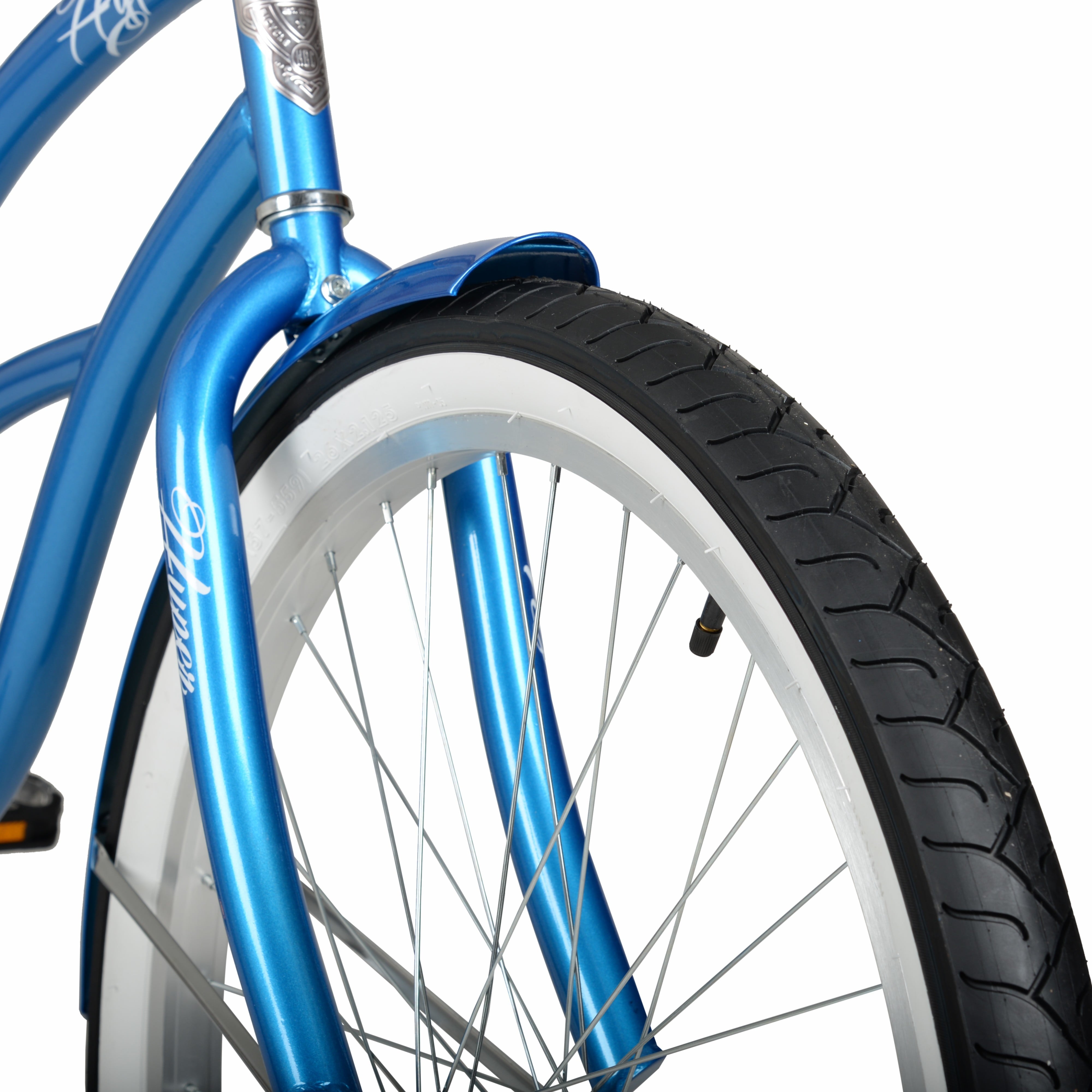 Bicycle Women's 26 In. Beach Cruiser. Metallic Blue