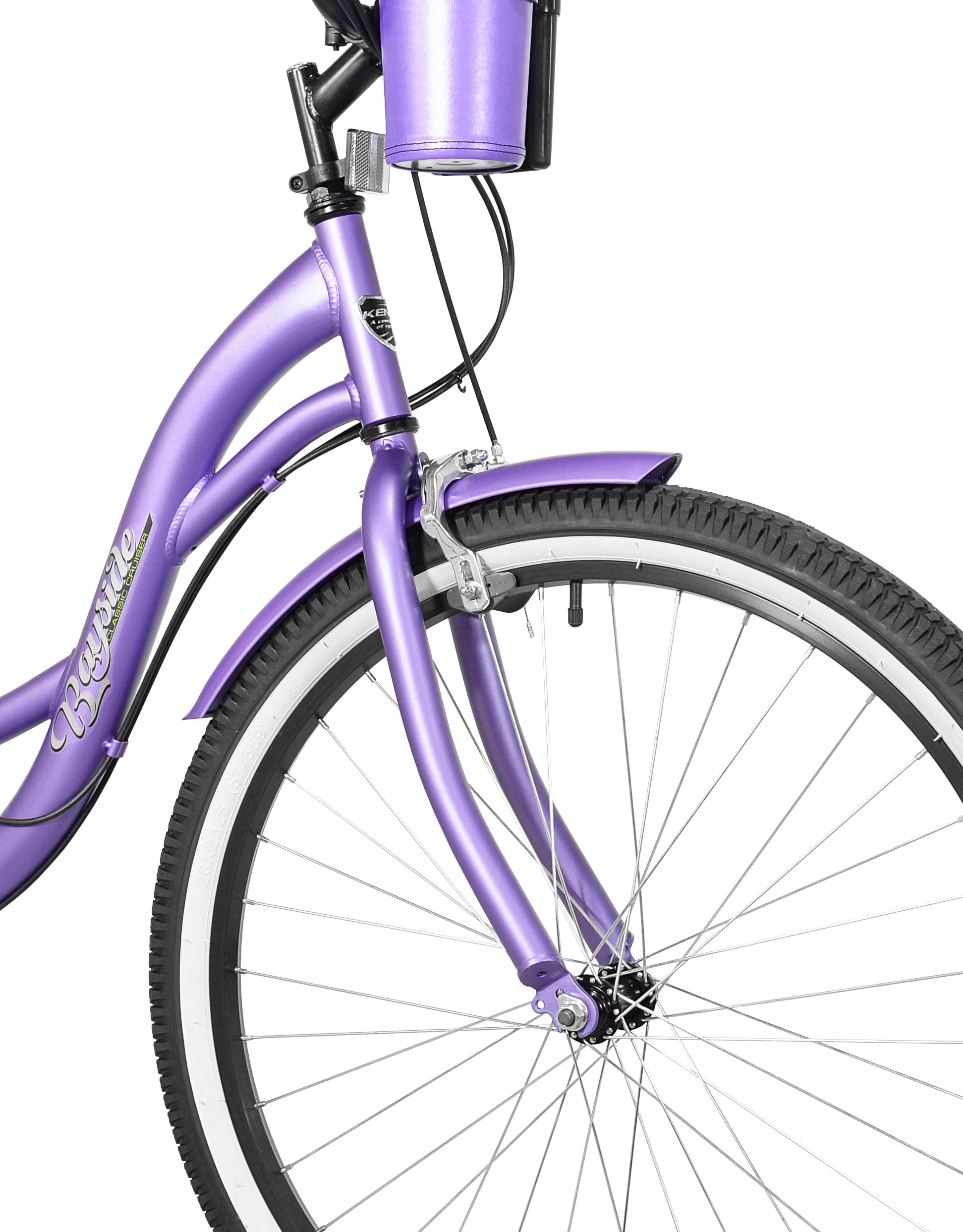 Bicycles 26 Bayside Women's Cruiser Bicycle. Purple