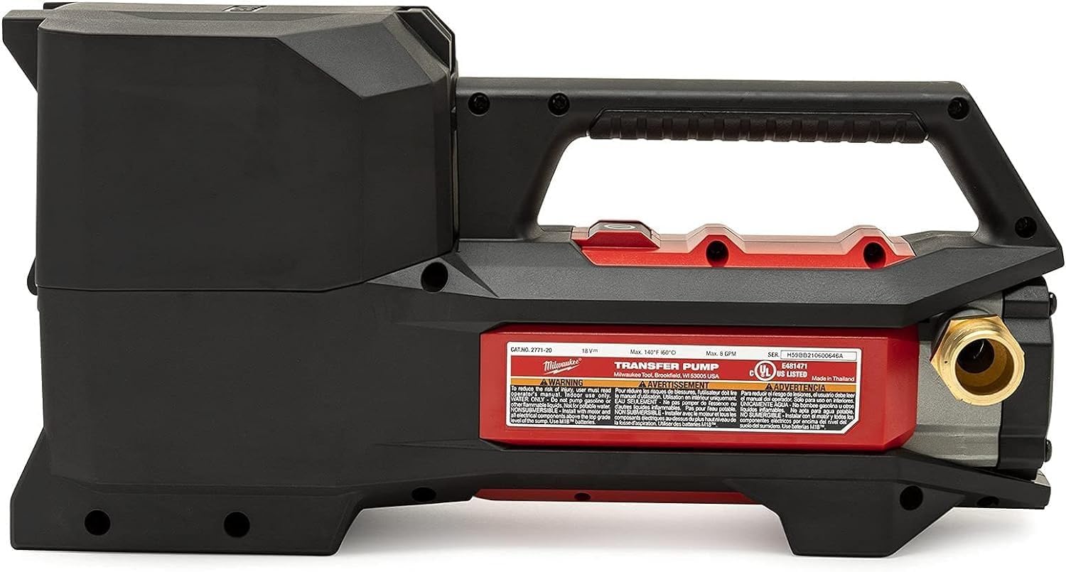 2025 Milwaukee 2771-20 M18 Transfer Pump