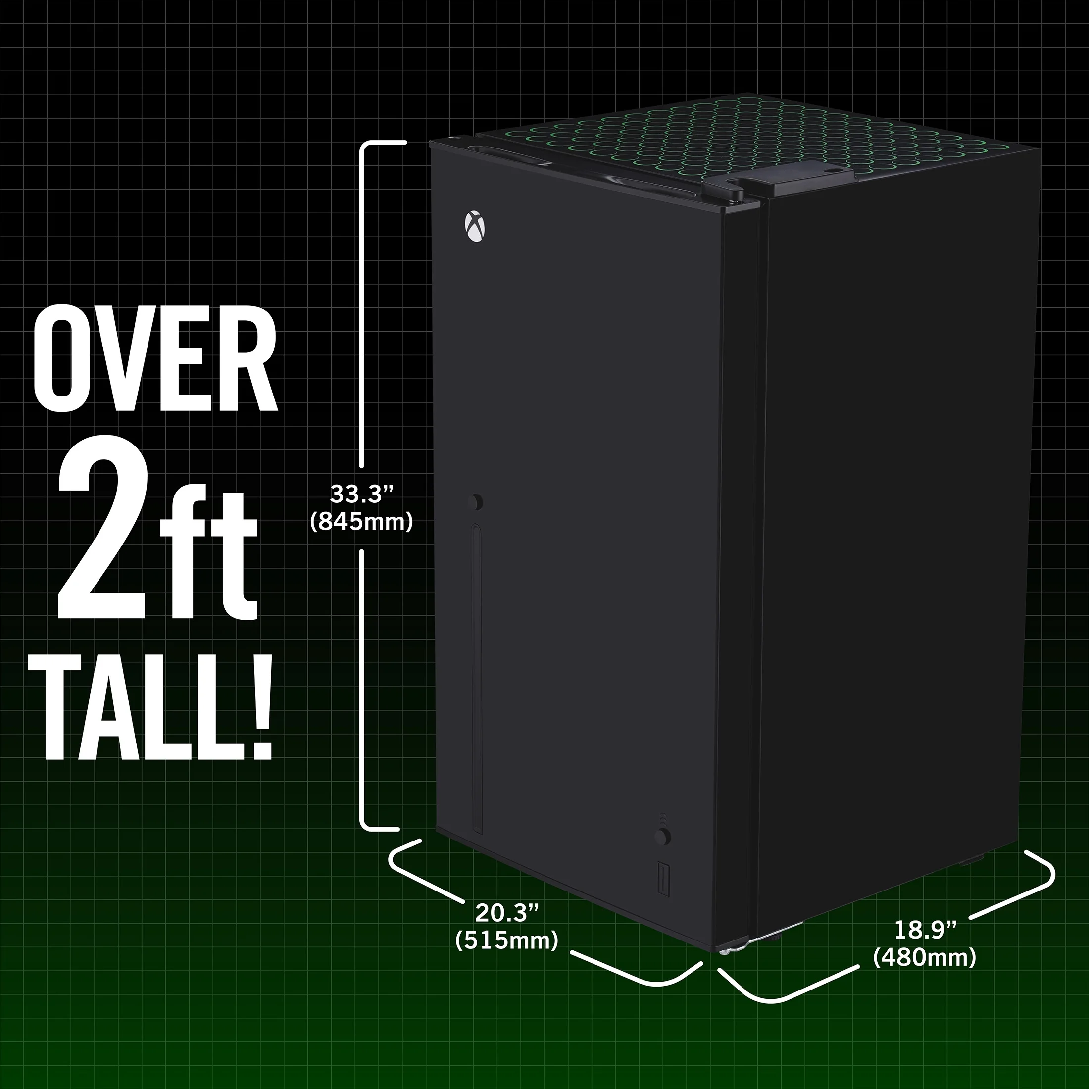 XBOX 3.2CF 1D FRIDGE - MadeInUSA