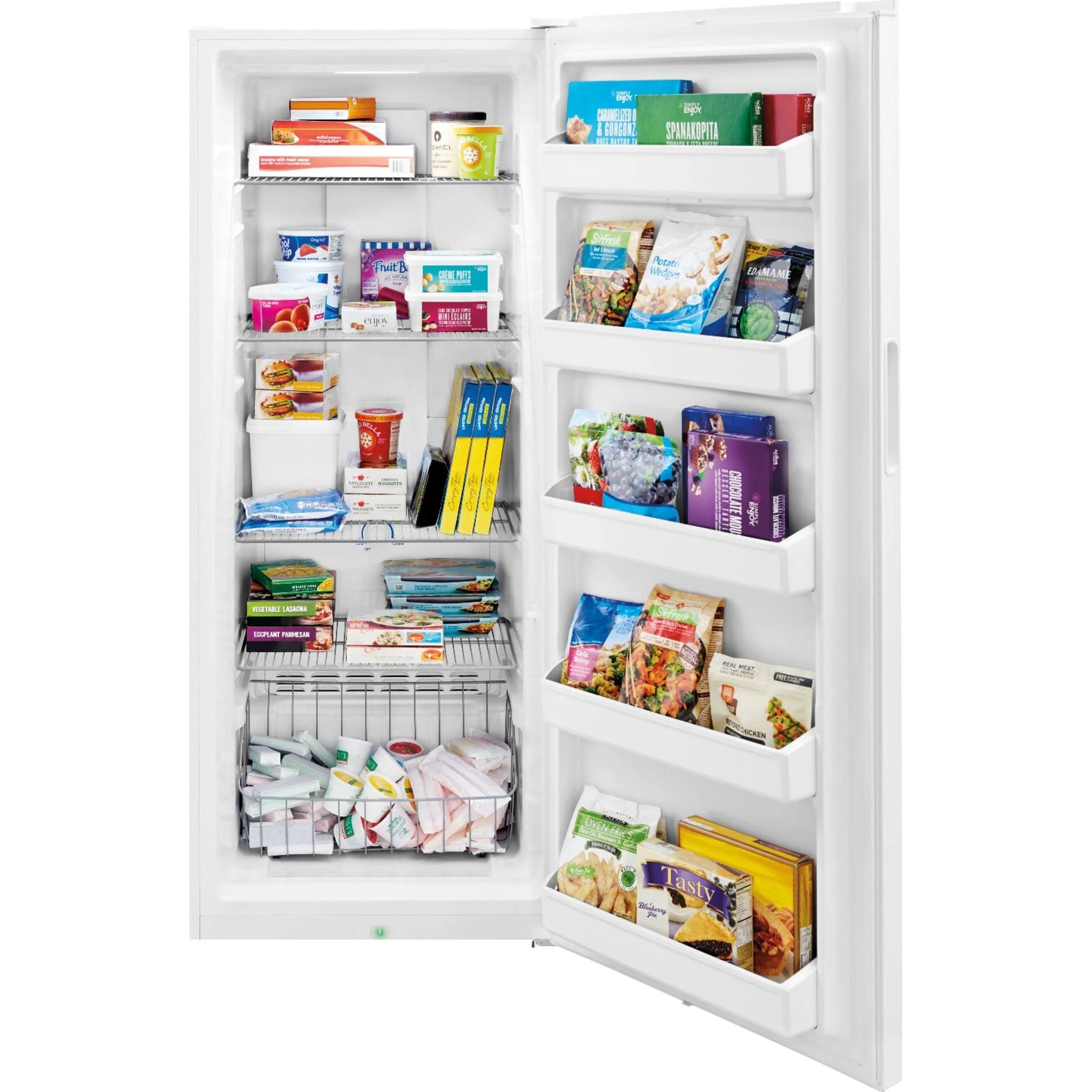 Frigidaire FFFU16F2VW 15.5 Cu. ft. Upright Freezer White - MadeInUSA