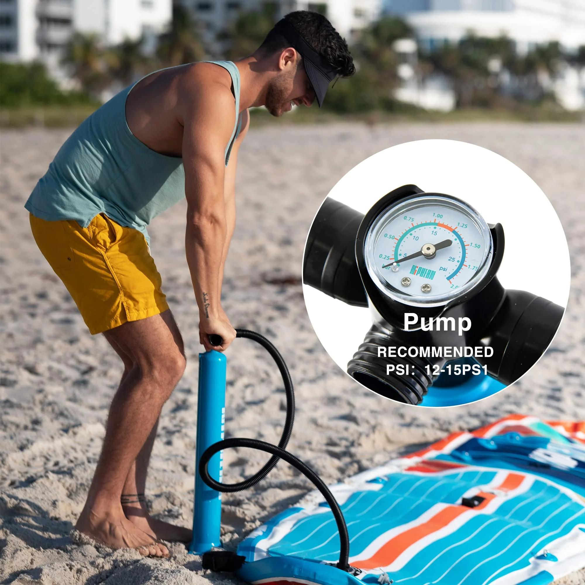 Niphean Inflatable Stand Up Paddle Board with SUP Accessories