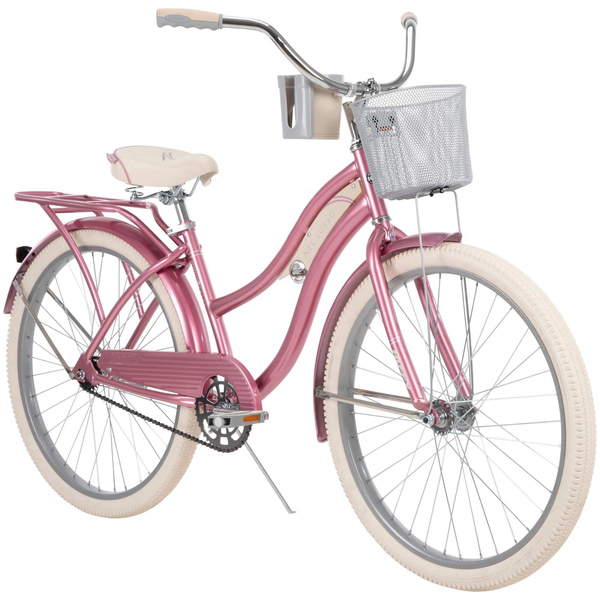 Huffy. nel Lusso Classic Cruiser Bike with Perfect Fit Frame. Women's. Light Blue. 26 - MadeInUSA