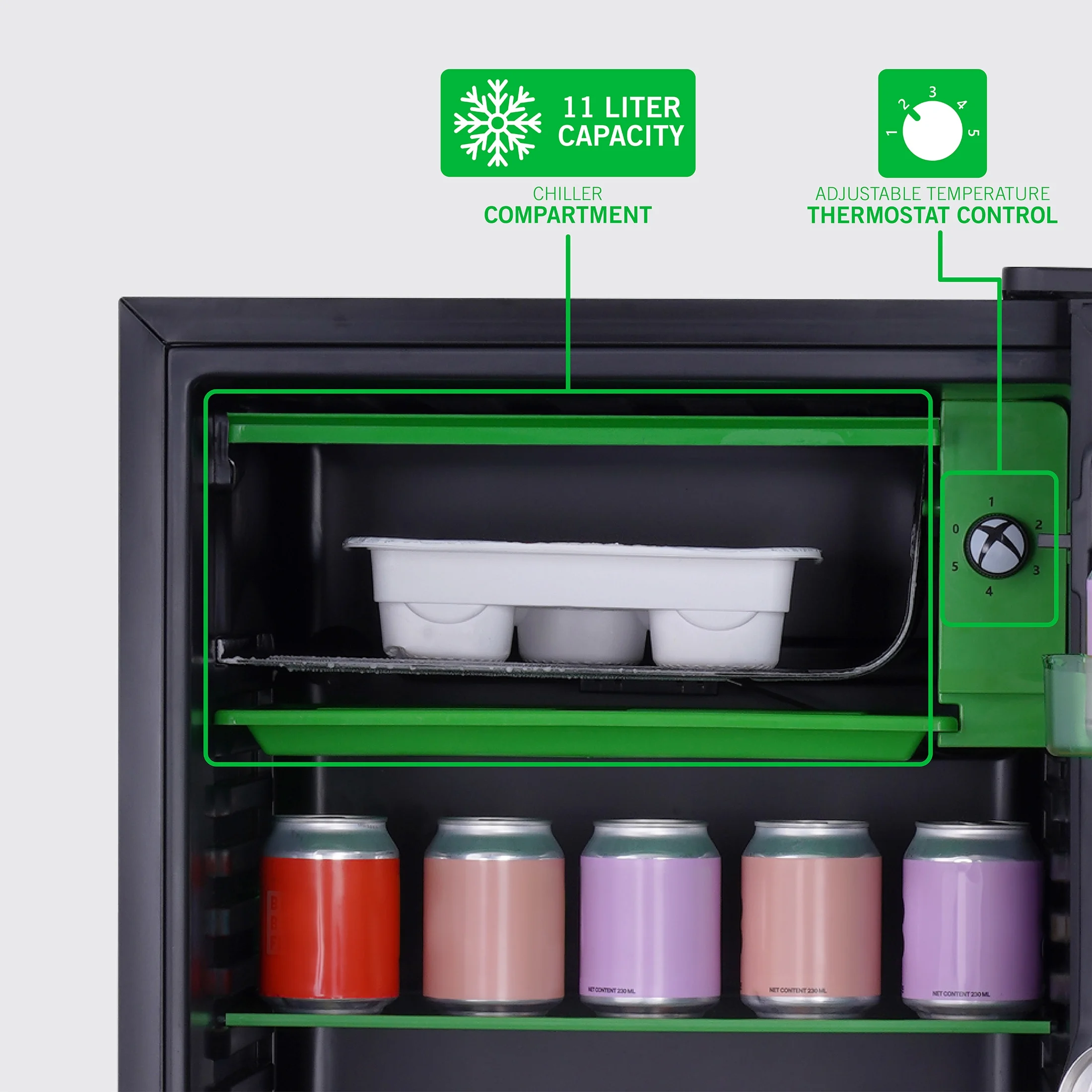 XBOX 3.2CF 1D FRIDGE - MadeInUSA