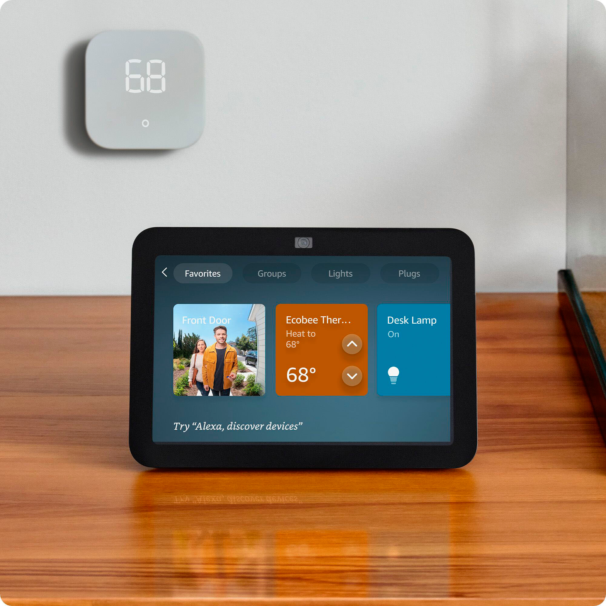 2025 Amazon – Echo Show 8 (3rd Generation) 8-inch Smart Display with Alexa – Charcoal