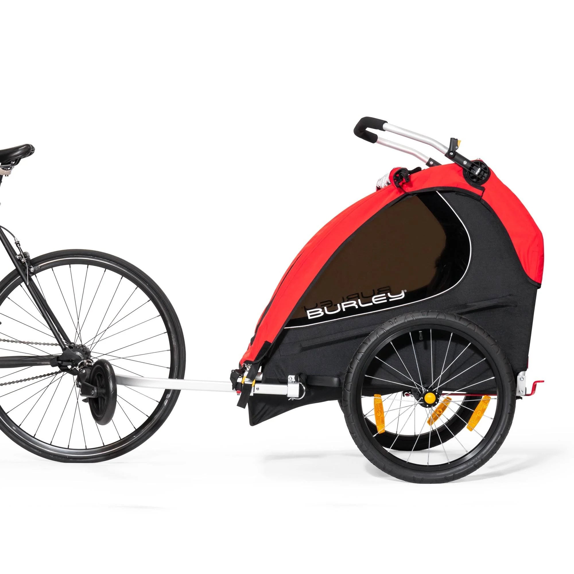 Burley Honey Bee Bike Trailer Red - MadeInUSA