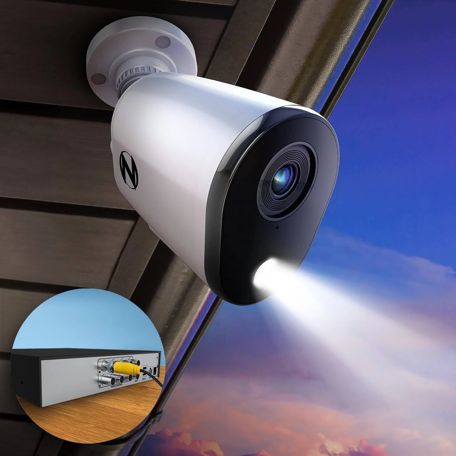 Night Owl 12 Channel DVR Home Security Camera System - 8 Pack - MadeInUSA